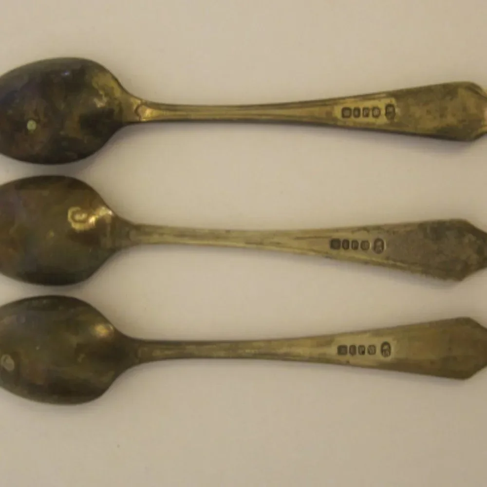 Vintage Silverplate Flatware EP NS Tee Spoon 4.5